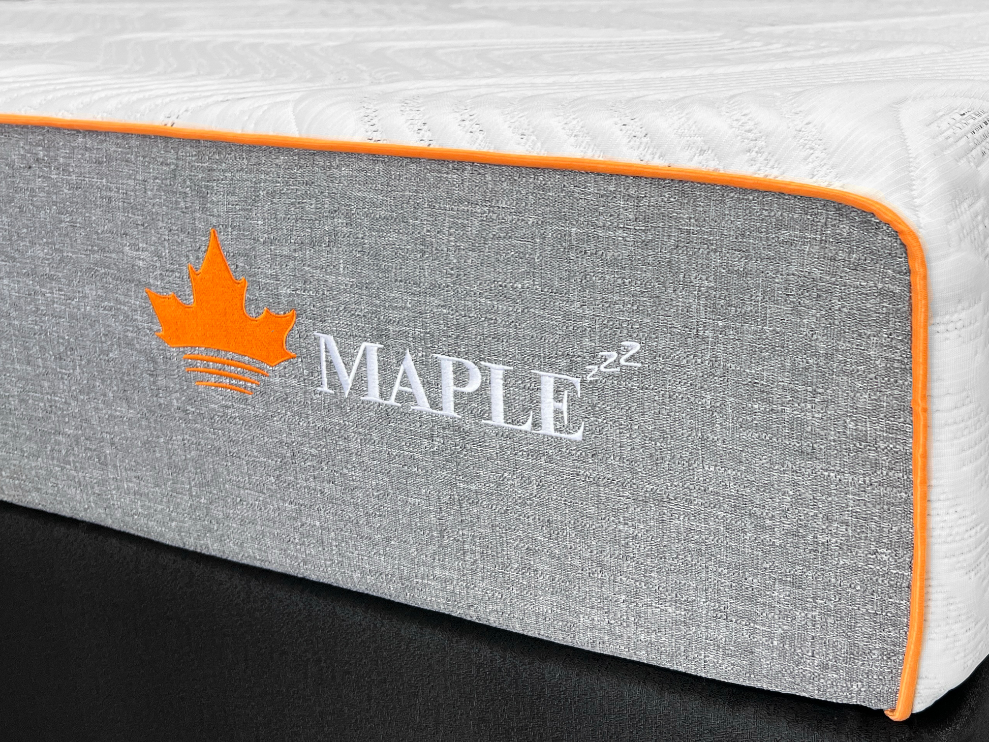 Beautiful Embroidery Logo of Maple NatureBless Mattress