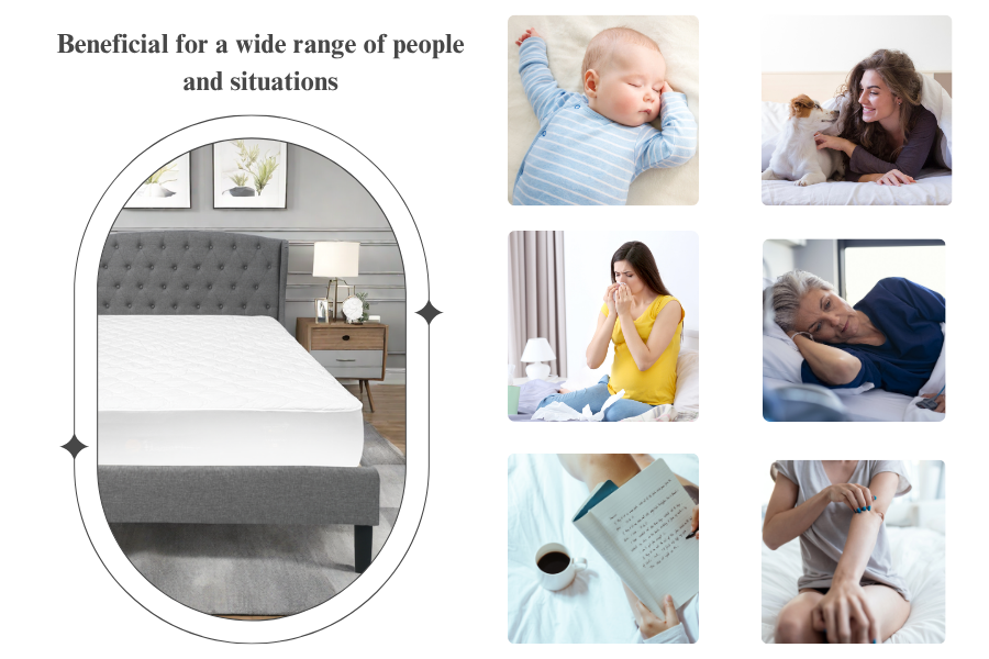 Maple Mattress Protector Waterproof Cotton Detail3